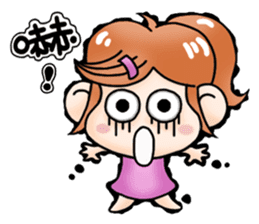 Mawei Kiki- (living it) sticker #9059430