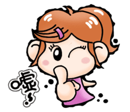 Mawei Kiki- (living it) sticker #9059432