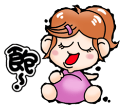 Mawei Kiki- (living it) sticker #9059433