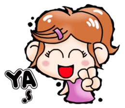 Mawei Kiki- (living it) sticker #9059435