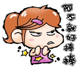 Mawei Kiki- (living it) sticker #9059437