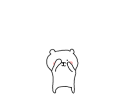 Adorable bears sticker #9059544