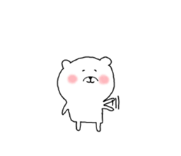 Adorable bears sticker #9059546