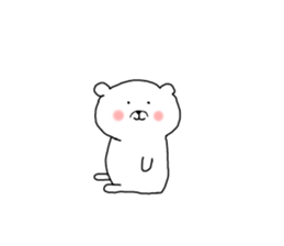 Adorable bears sticker #9059561