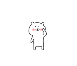 Adorable bears sticker #9059563