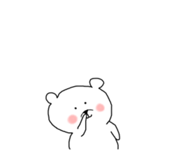 Adorable bears sticker #9059570