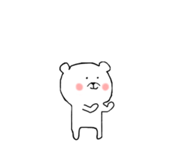 Adorable bears sticker #9059572