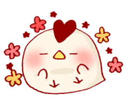 Chicken Heart Family sticker #9059837