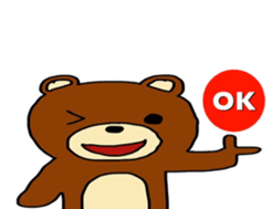 Bear mark sticker #9059945