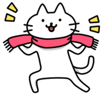 YOUKI na NEKO winter sticker #9060656