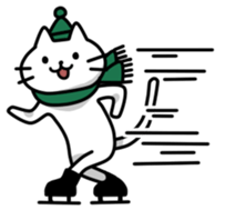 YOUKI na NEKO winter sticker #9060671