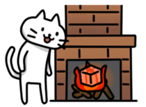 YOUKI na NEKO winter sticker #9060682