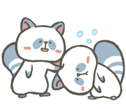 Tanuki Love Story sticker #9060830