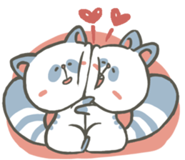 Tanuki Love Story sticker #9060831