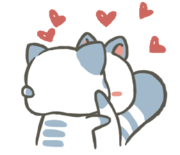 Tanuki Love Story sticker #9060833
