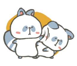 Tanuki Love Story sticker #9060839