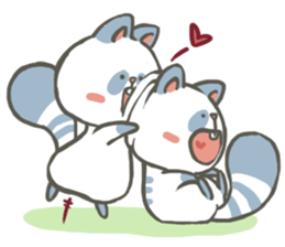 Tanuki Love Story sticker #9060841