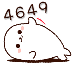 Cute Seal ! sticker #9060881