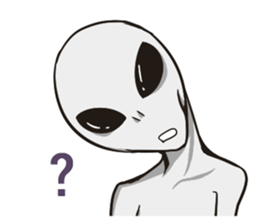 Things Aliens say sticker #9061297