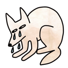 Sleepy Fox sticker #9061738