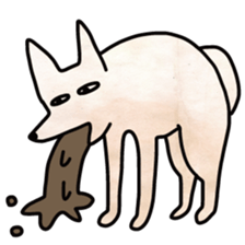Sleepy Fox sticker #9061739