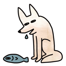 Sleepy Fox sticker #9061747