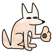 Sleepy Fox sticker #9061750