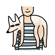 Sleepy Fox sticker #9061755