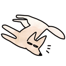 Sleepy Fox sticker #9061759