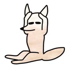 Sleepy Fox sticker #9061761