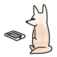 Sleepy Fox sticker #9061763