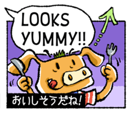 Boar-kun's Useful Phrases with Japanese sticker #9061919