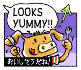 Boar-kun's Useful Phrases with Japanese sticker #9061919