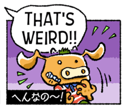 Boar-kun's Useful Phrases with Japanese sticker #9061931