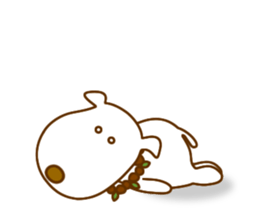 The dog which lives at Hawaii sticker #9062310