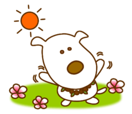 The dog which lives at Hawaii sticker #9062312