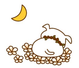 The dog which lives at Hawaii sticker #9062313