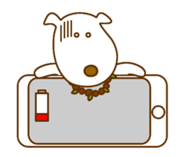 The dog which lives at Hawaii sticker #9062314