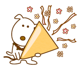 The dog which lives at Hawaii sticker #9062317