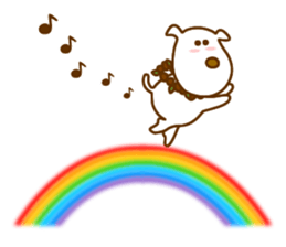 The dog which lives at Hawaii sticker #9062329