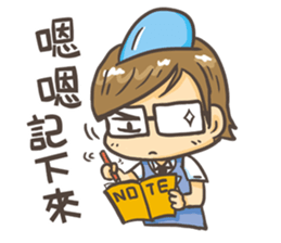 Dolphin MAN Happy partner sticker #9062385