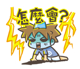 Dolphin MAN Happy partner sticker #9062414