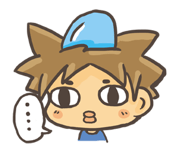 Dolphin MAN Happy partner sticker #9062415