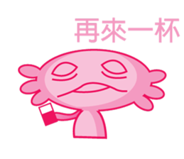 Cute Ambystoma mexicanum sticker #9062665