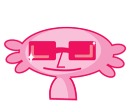 Cute Ambystoma mexicanum sticker #9062685