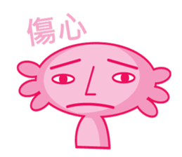 Cute Ambystoma mexicanum sticker #9062692