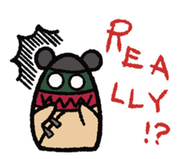 Punching Bag! Panda , bear or other...? sticker #9062778