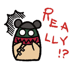 Punching Bag! Panda , bear or other...? sticker #9062778