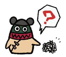 Punching Bag! Panda , bear or other...? sticker #9062779