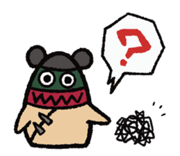 Punching Bag! Panda , bear or other...? sticker #9062779